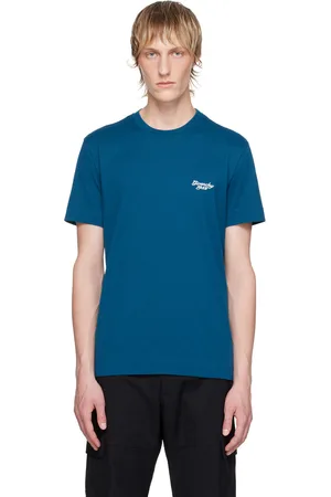 Givenchy T-shirt bleu à logo 1952