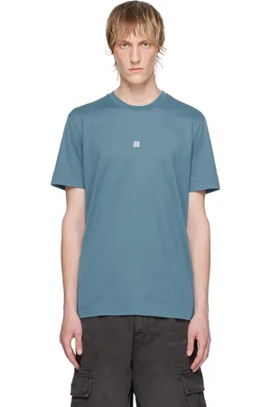 Givenchy T-shirt bleu à logo 4G