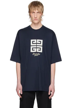 Givenchy T-shirt bleu à logo 4G