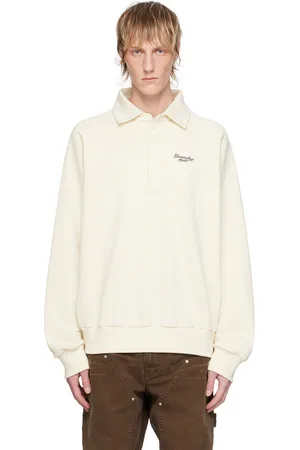 Givenchy Polo blanc cassé à logo 1952