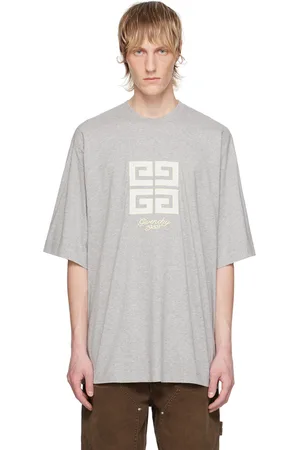 Givenchy T-shirt gris à logo 4G