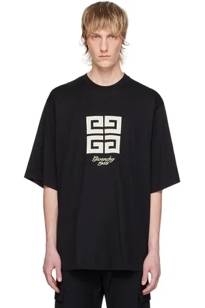 Givenchy T-shirt noir à logo 4G