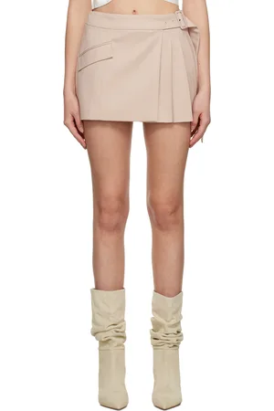 Anna Quan Minijupe Tyra beige