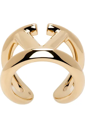 VALENTINO GARAVANI Bague dorée à logo en V