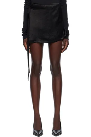 ANN DEMEULEMEESTER Minijupe Jolien noire