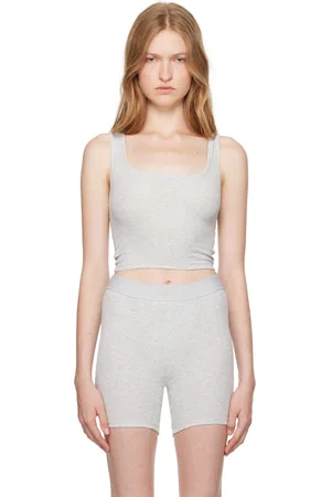SKIMS Ensemble de trois débardeurs multicolore - Cotton Rib