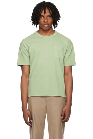 VISVIM T-shirt surdimensionné vert