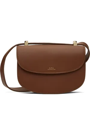 A.P.C. Mini sac Genève brun clair