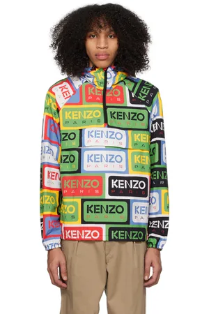 Kenzo Blouson multicolore à motif à logos
