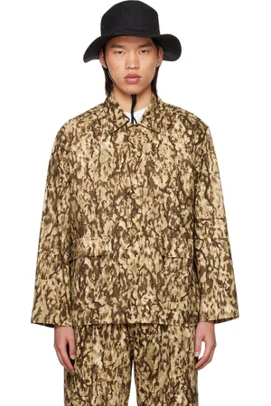 SOUTH2 WEST8 Chemise de chasse beige