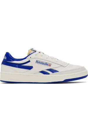Reebok Baskets rétro Revenge blanc cassé et bleu - Club C