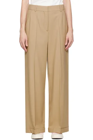 Kenzo Pantalon de tailleur beige