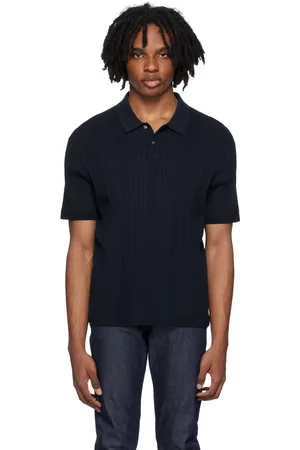 THEORY Polo Goris bleu marine