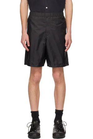 Norse projects Short noir à taille élastique