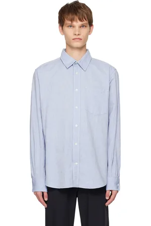 Norse projects Chemise Algot bleue