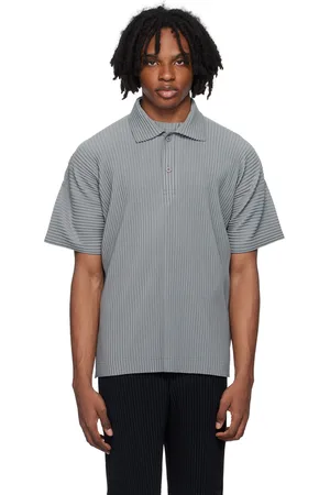 Issey Miyake Polo Monthly Color May gris