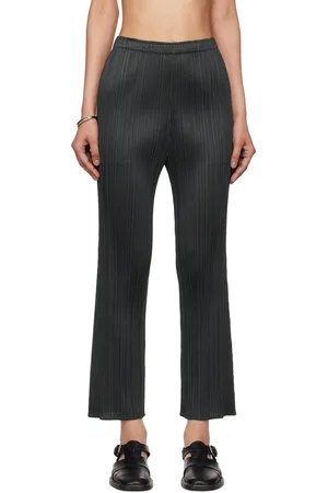 PLEATS PLEASE ISSEY MIYAKE Pantalon Monthly Colors May gris