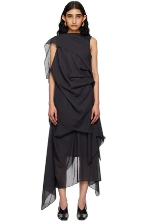 Issey Miyake Chemisier Over The Body noir