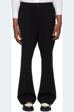 Pins & Needles Pantalon de style western noir à passepoils