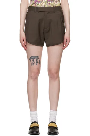MARTINE ROSE Short ajusté brun