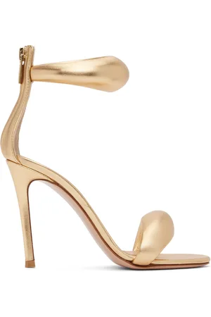 Gianvito Rossi Sandales à talon aiguille Bijoux dorées