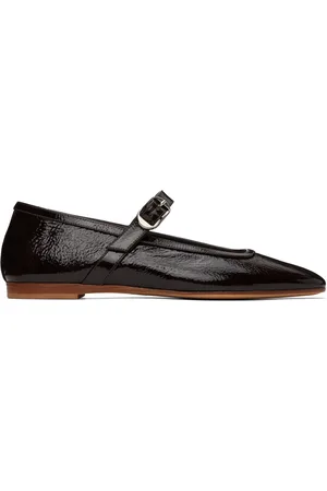 Le Monde Beryl Ballerines de style Charles IX brunes