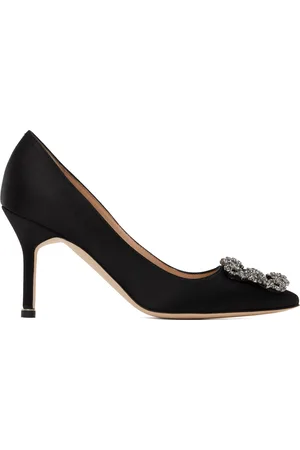 Manolo Blahnik Chaussures à talon aiguille Hangisi 90 noires