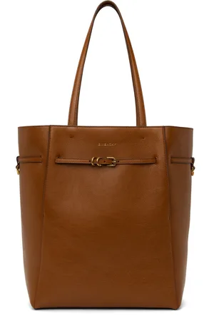 Givenchy Moyen cabas brun à ferrures Voyou