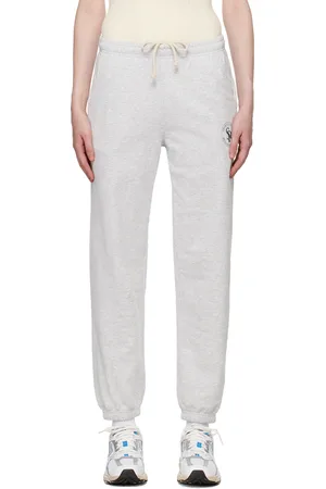 Sporty & Rich Pantalon de détente gris à logo S&R