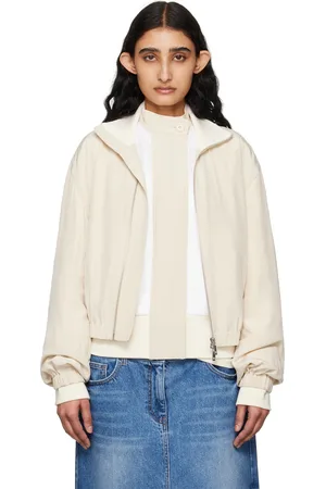 Helmut Lang Ensemble de blousons aviateur blanc cassé