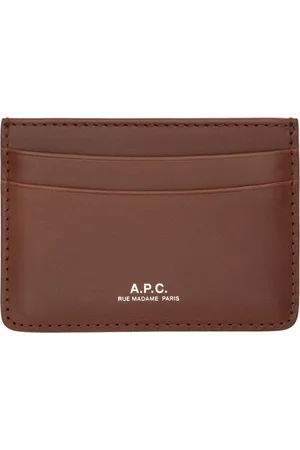 A.P.C. Porte-carte Andre brun