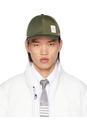 Thom Browne Casquette verte à six panneaux