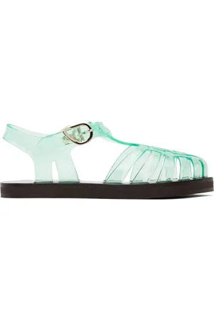 Ancient Greek Sandals Sandales Homeria bleues en PVC