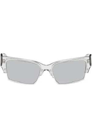 ECKHAUS LATTA Lunettes de soleil Club grises exclusives à SSENSE