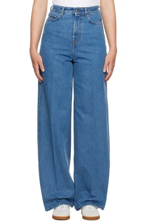 Totême Jean ample bleu