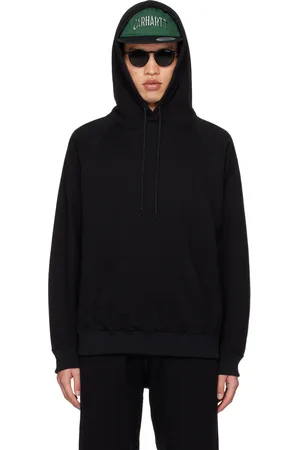 NANAMÍCA Pull à capuche noir à panneaux