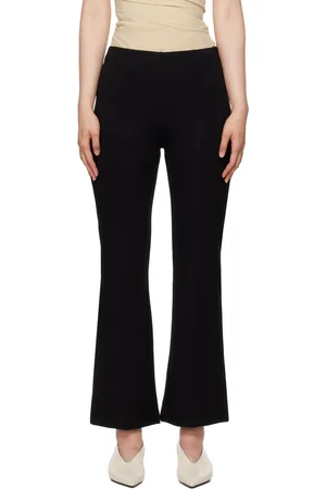 BITE Pantalon évasé noir