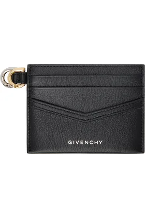 Givenchy Porte-carte noir à ferrures Voyou