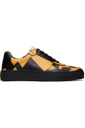 Vivienne Westwood Baskets noir et jaune