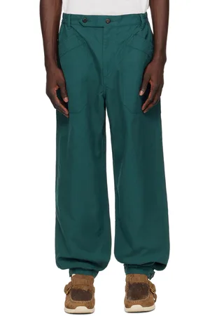 VISVIM Pantalon Carroll vert