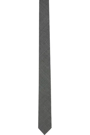 Thom Browne Cravate noir et blanc