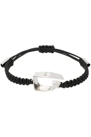 Givenchy Bracelet noir à découpe Giv