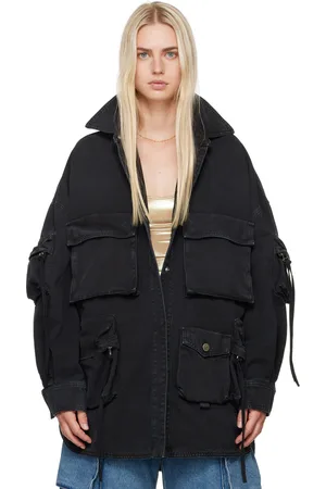 The Attico Blouson Fern noir