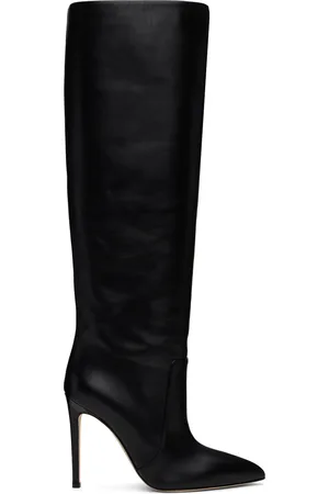 PARIS TEXAS Bottes hautes à talon aiguille noires