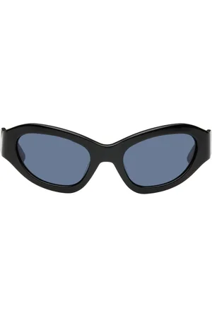 ECKHAUS LATTA Lunettes de soleil Bug noires exclusives à SSENSE