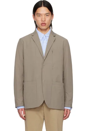Norse projects Veston de voyage léger Emil gris