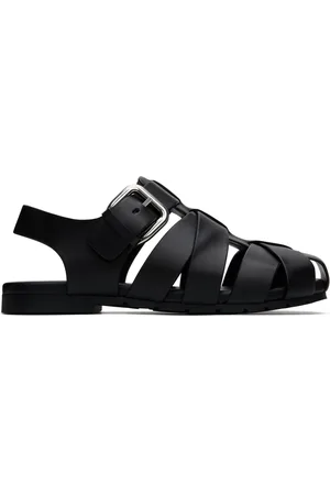 Bottega Veneta Sandales Alfie noires