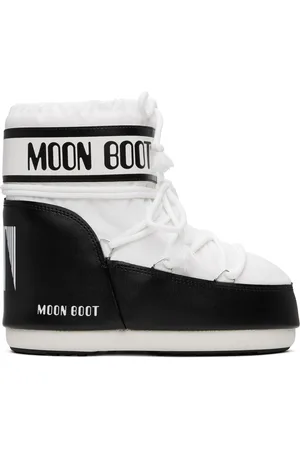 Moon Boot Bottes basses Icon blanc et noir