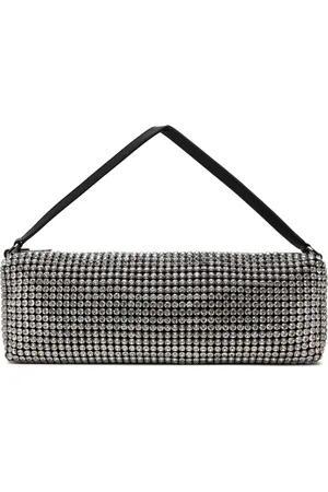 Alexander Wang Sac souple Heiress argenté