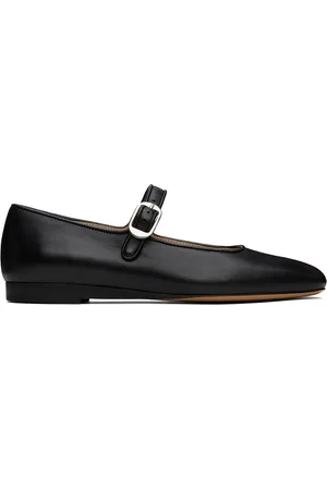 Le Monde Beryl Ballerines de style Charles IX noires
